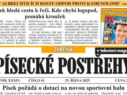Co přinesou středeční Písecké postřehy?