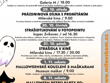 Kam vyrazit za kulturou v nejbližších dnech v Milevsku?