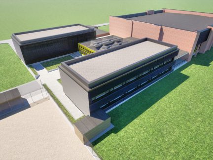 Úpravy sportovní haly v Třeboni nekončí. V přístavbě vzniknou tělocvičny i ubytovací prostory