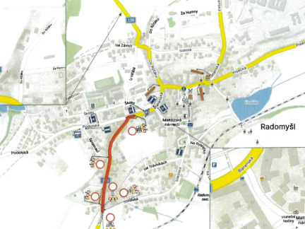 Rekonstrukce ulice v Radomyšli přinese omezení v dopravě