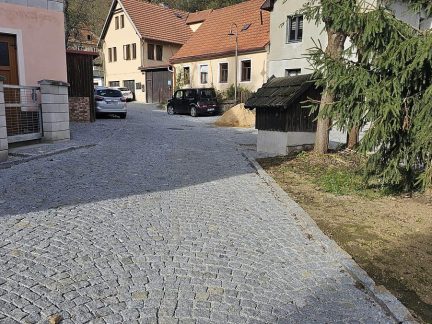 V Krásném údolí v Českém Krumlově skončily po několika měsících stavební práce