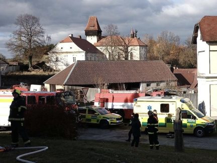 Doplnění k výbuchu na Jindřichohradecku: Zranění utrpěl starší muž, který pracoval v dílně