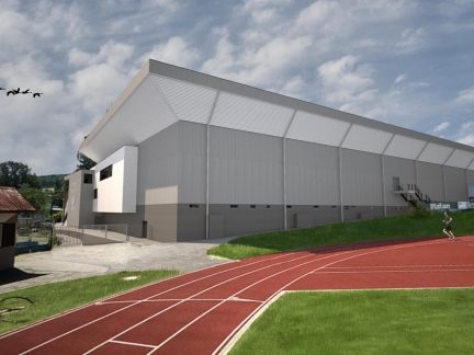 Rekonstrukce zimního stadionu ve Vimperku má stavební povolení