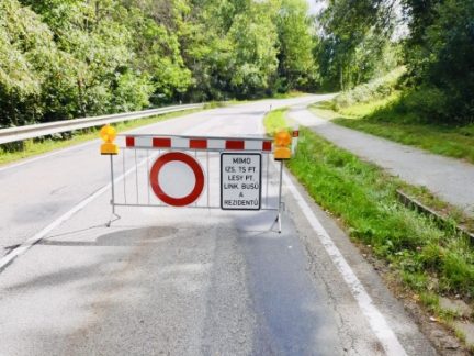 Průtah Libínským Sedlem doplní osvětlení