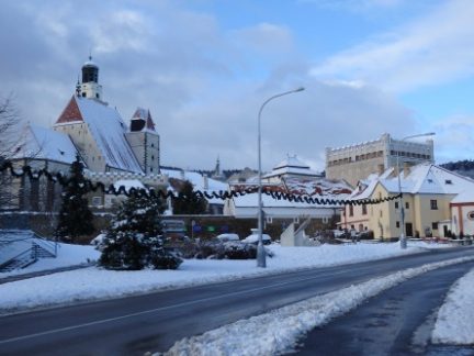 Přes 500 tun soli a dvě nové multikáry. Prachatice se připravily na zimu