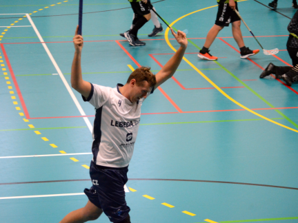 Florbal: Céčko Milevska bylo na domácí palubovce stoprocentní