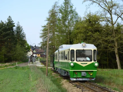 Na Jindřichohradecké úzkokolejce vypravují Vlak svobody a demokracie. V pondělí naposled
