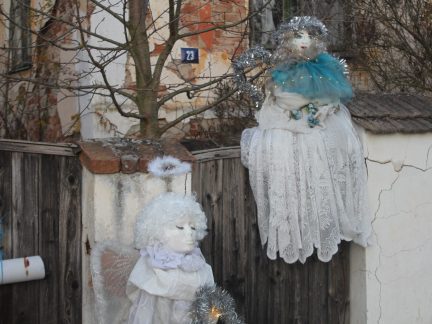 Nové Dvory na Táborsku se znovu proměnily v andělskou vesničku