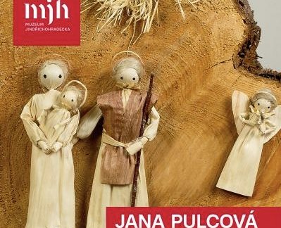Jindřichohradecké muzejní prostory zdobí betlémy Jany Pulcové