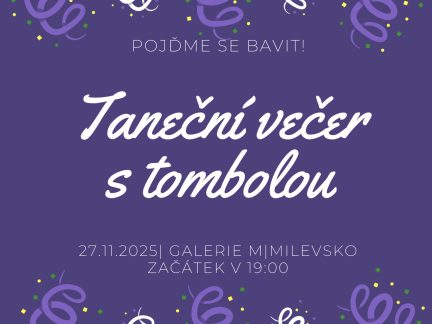 Galerie M se promění v taneční sál