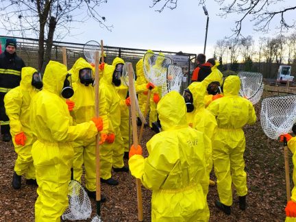 Hasiči likvidovali v bažantnici u Skal více než deset tisíc bažantů. V chovu udeřila ptačí chřipka