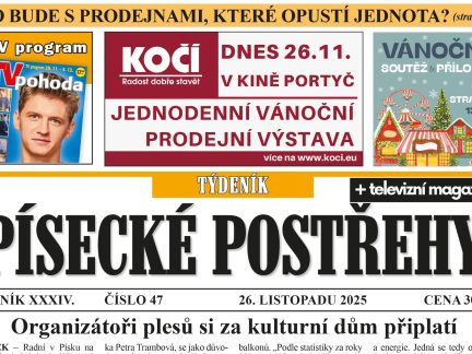 Co přinesou středeční Písecké postřehy?