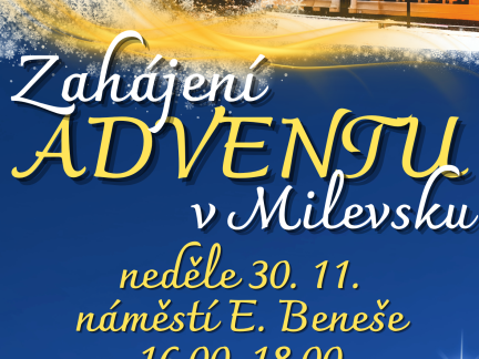 Kam vyrazit za kulturou o prvním adventu v Milevsku?
