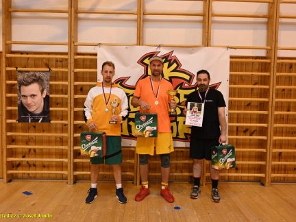 Footbagisté sehráli v Táboře další turnaj na počest Jindry Smoly. Pavel Hejra vyhrál bez ztráty jediného setu