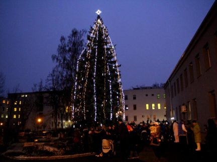 V areálu strakonické nemocnice se dnes rozzáří vánoční strom