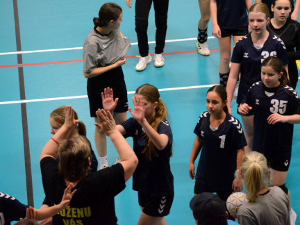 Žákovská liga v házená: Milevšťandy zapsaly mezi republikovou elitou dvě výhry