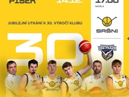 POZVÁNKA: V neděli sváteční basketbal – Sršni slaví 30 let