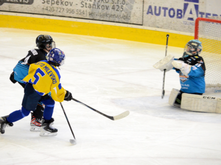 Mladší žáci Milevska v mezinárodní bitvě rozstříleli Rakušany