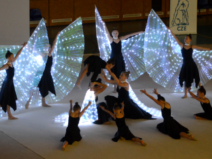 VIDEO: Jak oslavily milevské moderní gymnastky Vánoce?