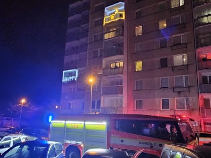 Tragédie na českobudějovickém sídlišti Vltava. V hořícím bytě našli mrtvého muže