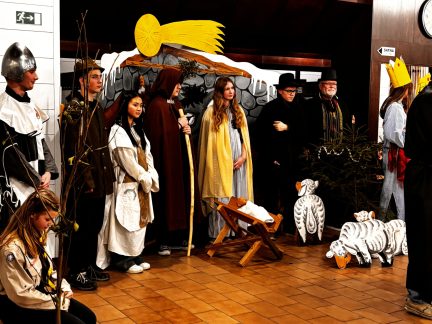 Živý betlém ve Spektru. Vánoční příběh ožíval před očima diváků