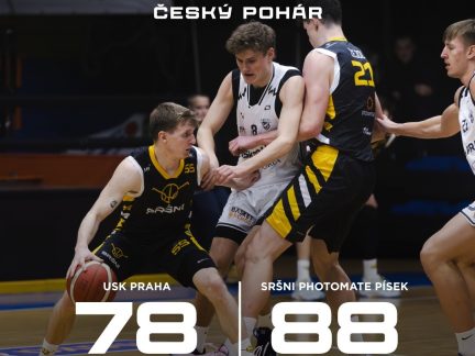 Písečtí Sršni vybojovali v Praze postup do čtvrtfinále Českého poháru
