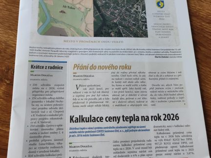 Sezimovoústecké Novinky putují za bývalými obyvateli města do seniorských domovů