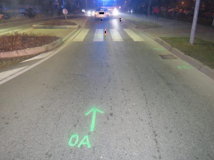 Policie hledá svědky tragického střetu auta s chodkyní v Budějovicích