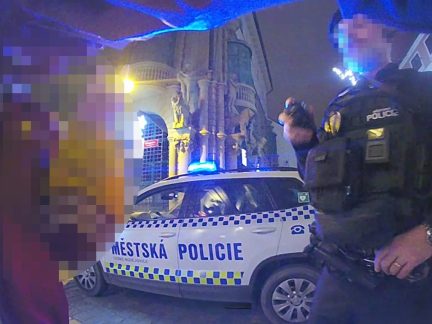 Kouzelnická hůlka byla na hlídku českobudějovické městské policie krátká