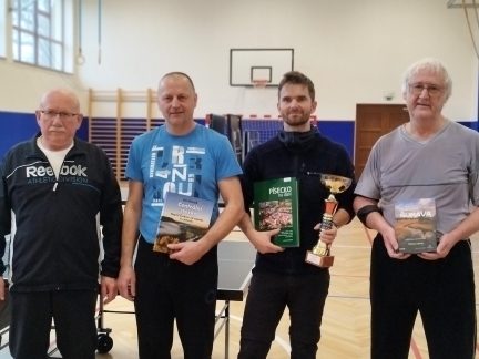 Vánoční turnaj ve stolním tenisu o putovní vázu obce Čížová