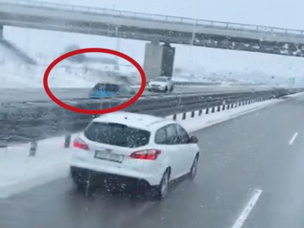 Video. Nebezpečné vozidlo se řítilo v protisměru na D3 bezmála dvacet kilometrů