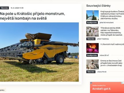 Portál JčTEĎ dál roste. Za pět let zdvojnásobil počet návštěvníků. Co čtenáře nejvíc zaujalo v roce 2025?