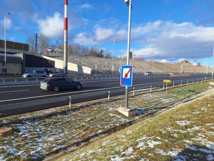 Po dálničním obchvatu Českých Budějovic projelo loni 5,41 milionu aut