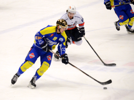 Hokejisté Milevska proti Děčínu od druhé části dominovali