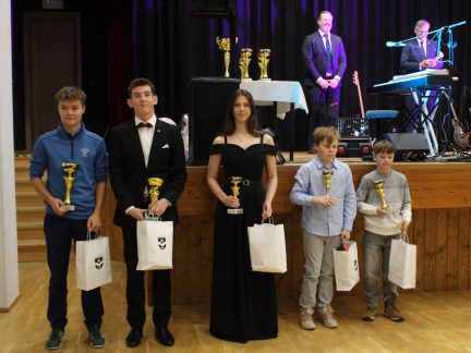 Velký večer. Sportovní ples v Plané nad Lužnicí ocenil špičky roku. Jsou mezi nimi mistr světa i legenda