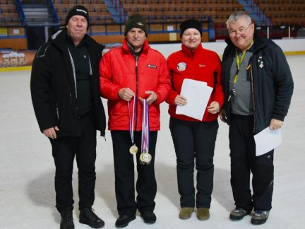 Metaná na ledě zná mistry republiky pro rok 2026. O tituly se bojovalo na strakonickém ledě