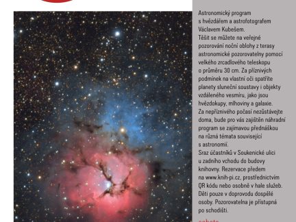 Víkendu na Písecku: Vzpomínky na loňský rok, divadlo, pozorování nebe i dětský karneval