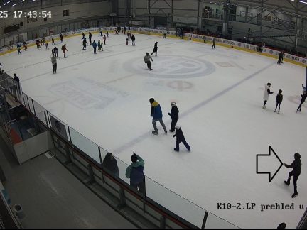 Mladík v Budějovicích srazil na led bruslařku. Policie hledá svědky