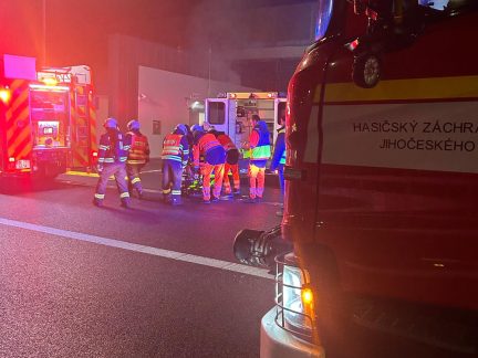 Taktické cvičení s názvem Tunel Pohůrka prověřilo součinnost policistů, hasičů a záchranářů