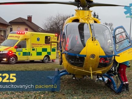 Počet výjezdů záchranářů meziročně vzrostl. Nejvíce zasahují u důchodců, které zradilo zdraví