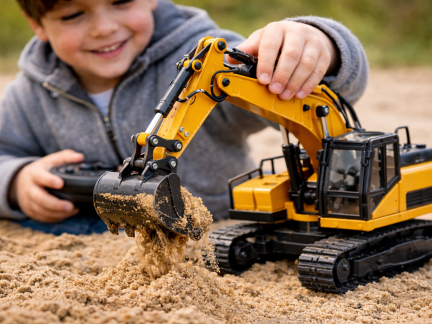 Ve Strakonicích se otevře ráj pro milovníky RC bagrů