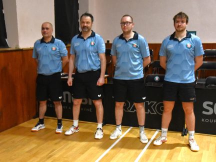 Stolní tenisté Vodňan doma nevyhráli, z víkendu berou remízu