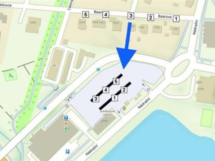 Autobusové nádraží v Písku bude od neděle fungovat v provizorním režimu