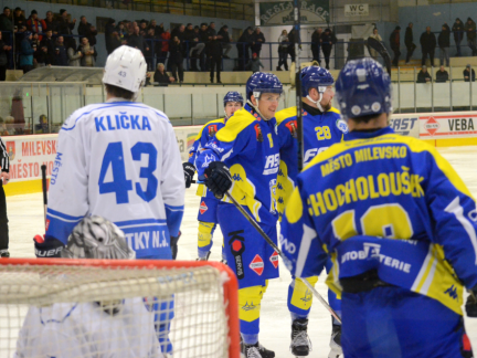 Hokejisté Milevska zakončili základní část porážkou. V play off půjdou na Cheb