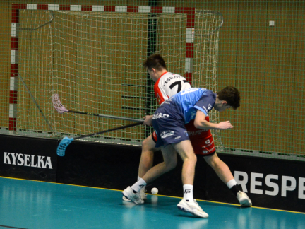 Florbalisté Milevska zakončili základní část skalpem prvního Brodu. V play up půjdou na Trutnov