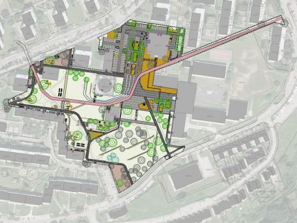 Proměna centrálního parku na sídlišti Vajgar odstartovala. Začne se kácením