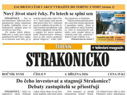 Co se dočtete v novém vydání Týdeníku Strakonicko?