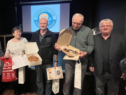 V Písku pokračovala Senior kvíz tour, zvítězili Milevští