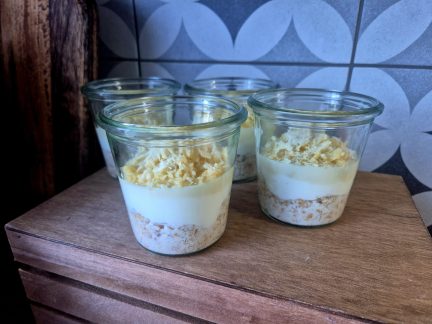 DOBROTY: Kokosový dezert s čokoládou do skla