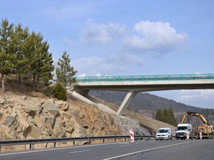 Omezení na silnici I/4 u Hliniště na Prachaticku se chýlí ke konci